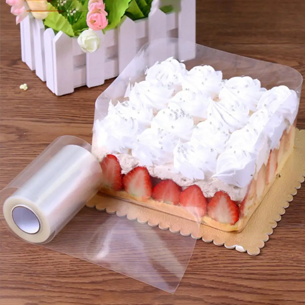 100x10cm Mousse Cake Edges Wrap Dessert Surrounding DIY Baking Packaging Decoration Tools