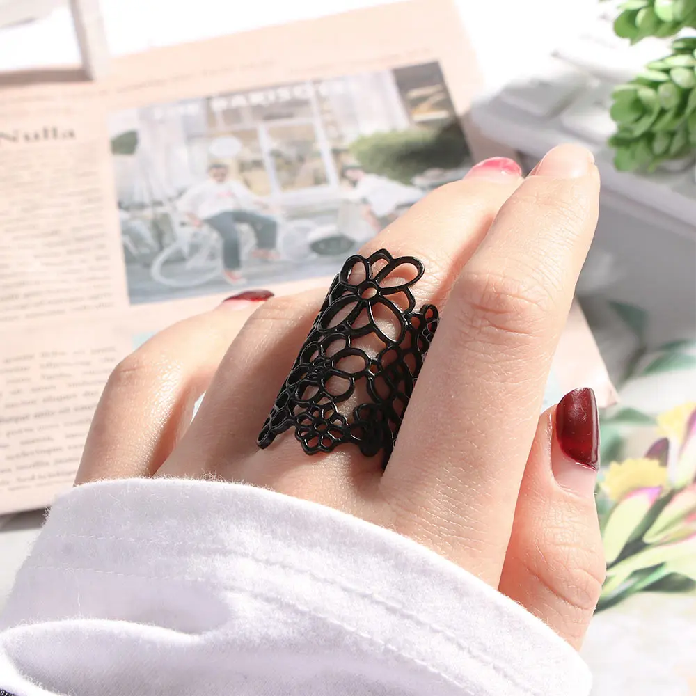 1 шт. модные ювелирные изделия кольца на палец аксессуары элегантный вырез