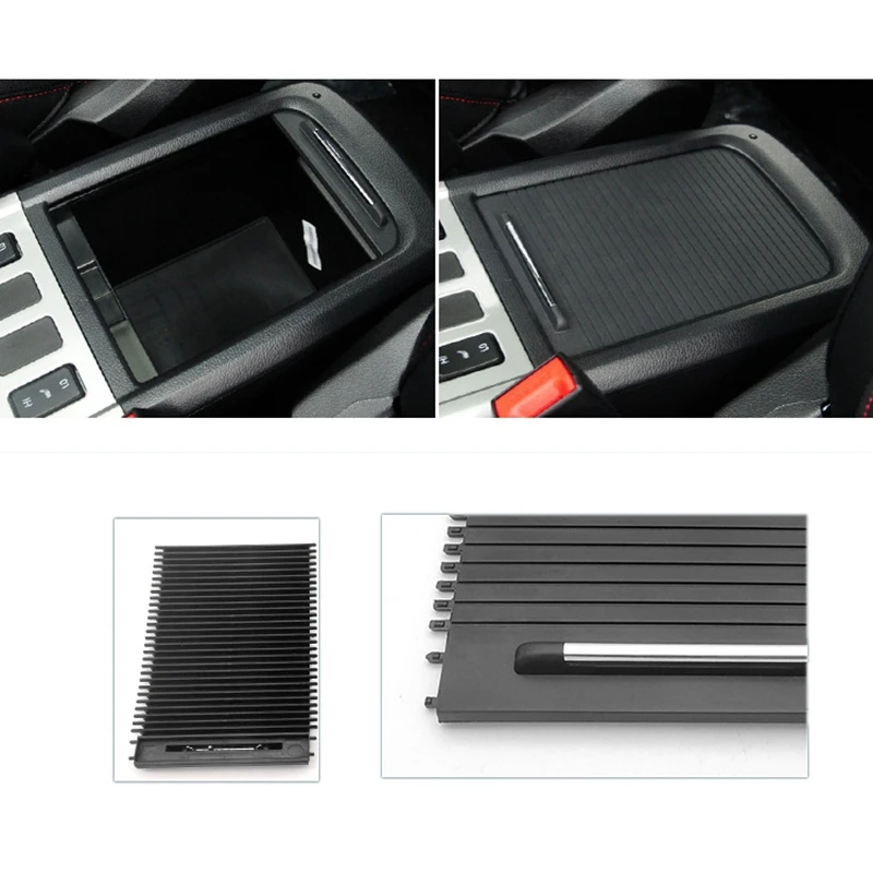 

Car Center Console Water Cup Holder Roller Blind Drink Holder Decorative Plate for Great Wall Haval H6 2011-2017