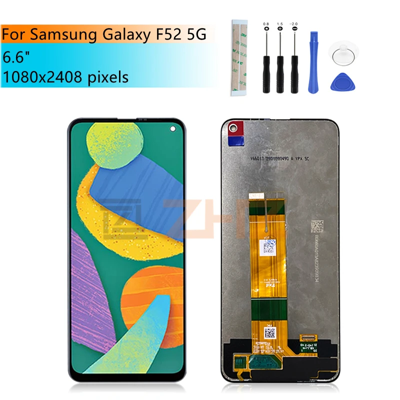 

For Samsung Galaxy F52 5G LCD Display Touch Screen Digitizer Assembly SM-E5260 Lcd Screen Replacement Repair Parts 6.6 inches