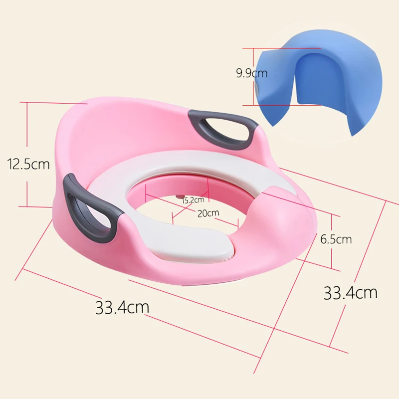 

Child Multifunctional Potty Baby Travel Potty Training Seat Portable Toilet Ring Kid Urinal Comfortable Assistant Toilet Potties