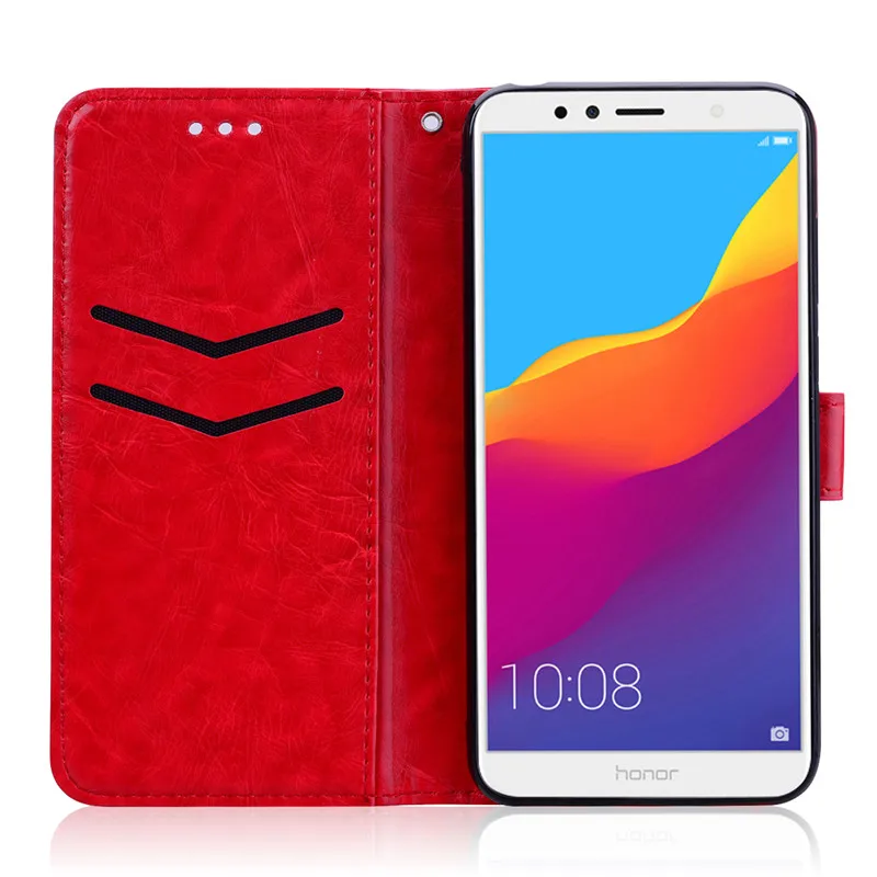 Huawei Honor 7C AUM-L41 чехол 5,7 дюймов кожаный чехол-книжка для huawei Honor 7C Honor 7C 5,7 русский флип-чехол