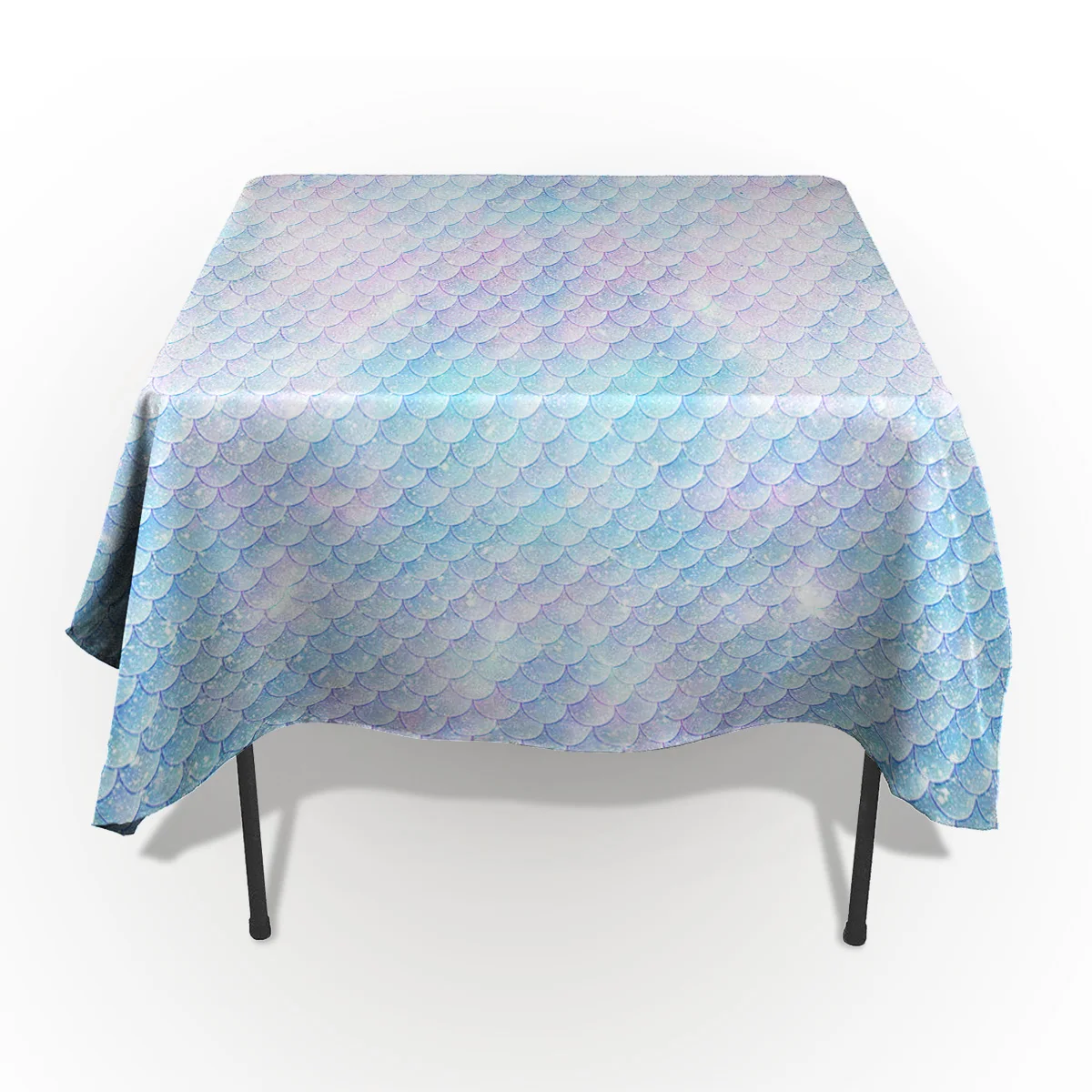 Красивые весы русалки скатерть ПРЯМОУГОЛЬНЫЙ ОБЕДЕННЫЙ СТОЛ покрытие стола