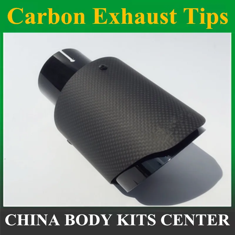 1 шт. глянцевая выхлопная труба из нержавеющей стали|Шумоглушители| |