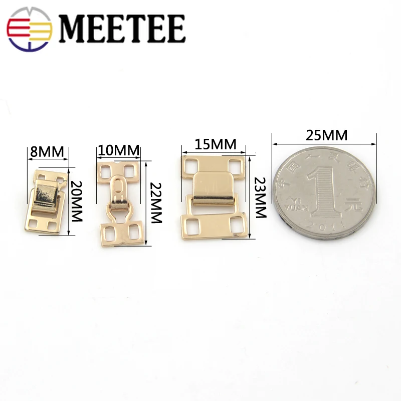 10 шт. настоящие ботоны скрапбукинг высококачественные металлические крючки