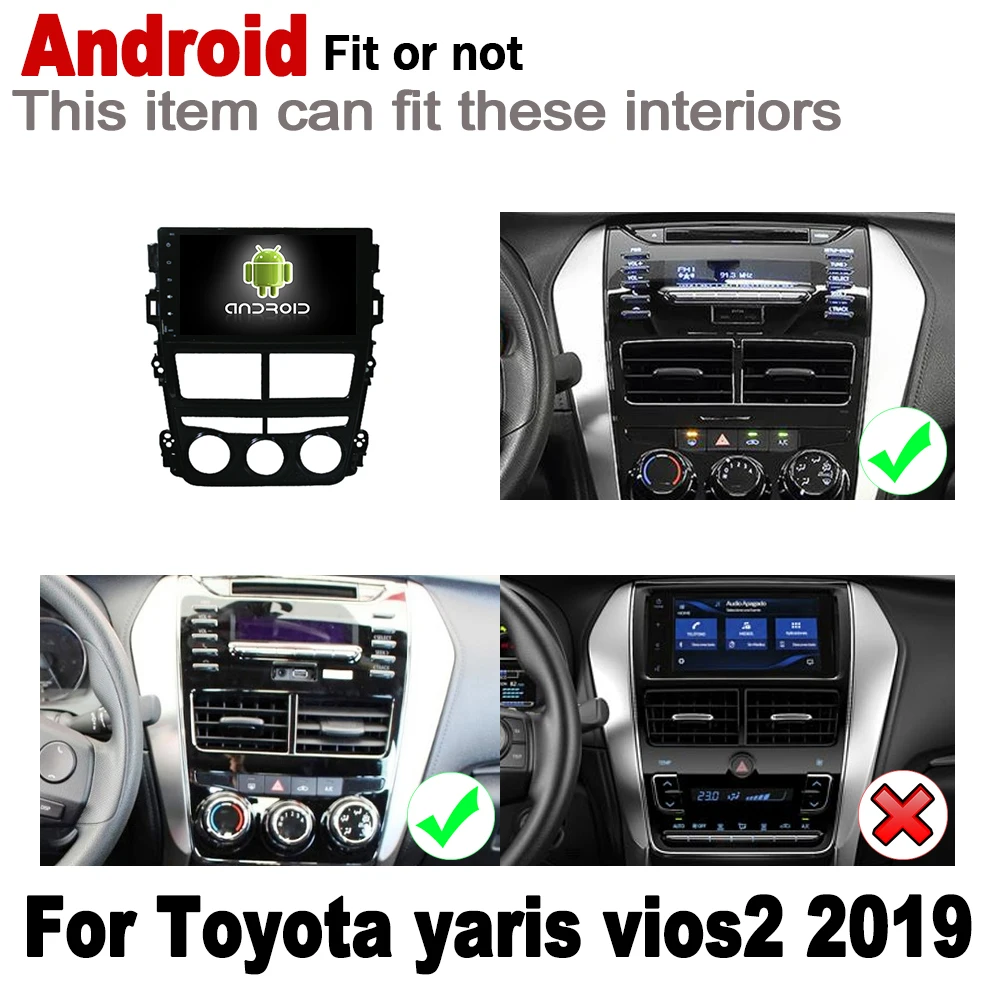 ZaiXi IPS Android 2 DIN Автомобильный GPS для Toyota yaris vios2 2019 навигационная карта