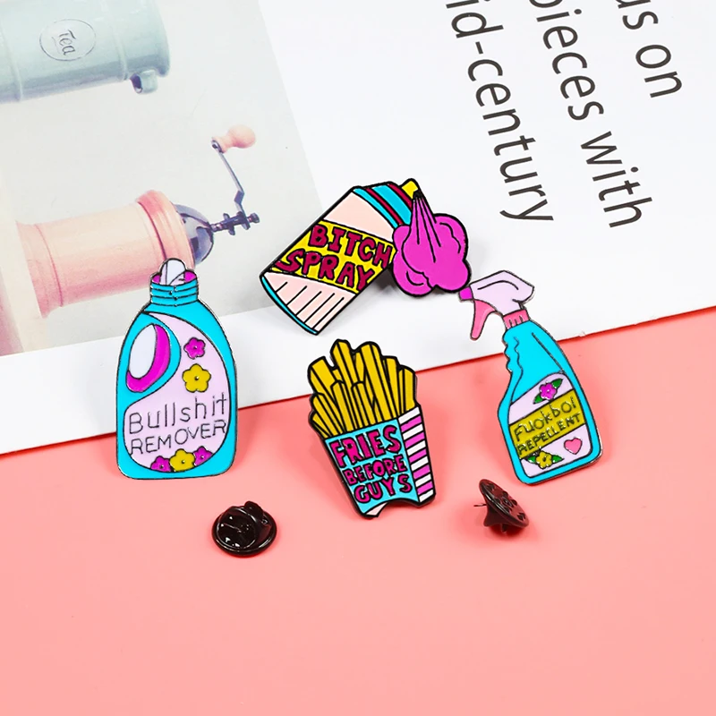 2 шт./компл. эмалированные булавки для одежды|Броши| |