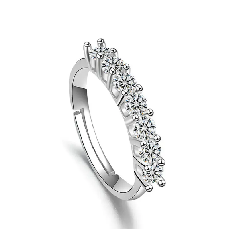 

Jewelry rings silver 925 jewelry engagement rings for women moissanite ring women wedding silver ring luxury jewelry for women