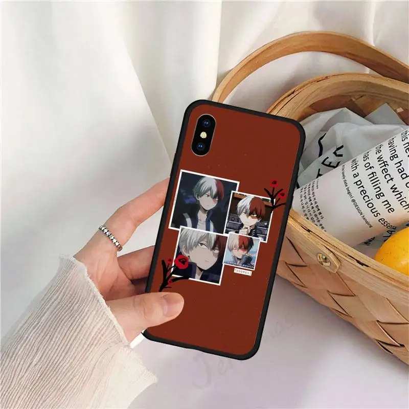 

My hero academia anime luxury design Phone Case shell for iPhone 11 12 pro XS MAX 8 7 6 6S Plus X 5S SE 2020 XR