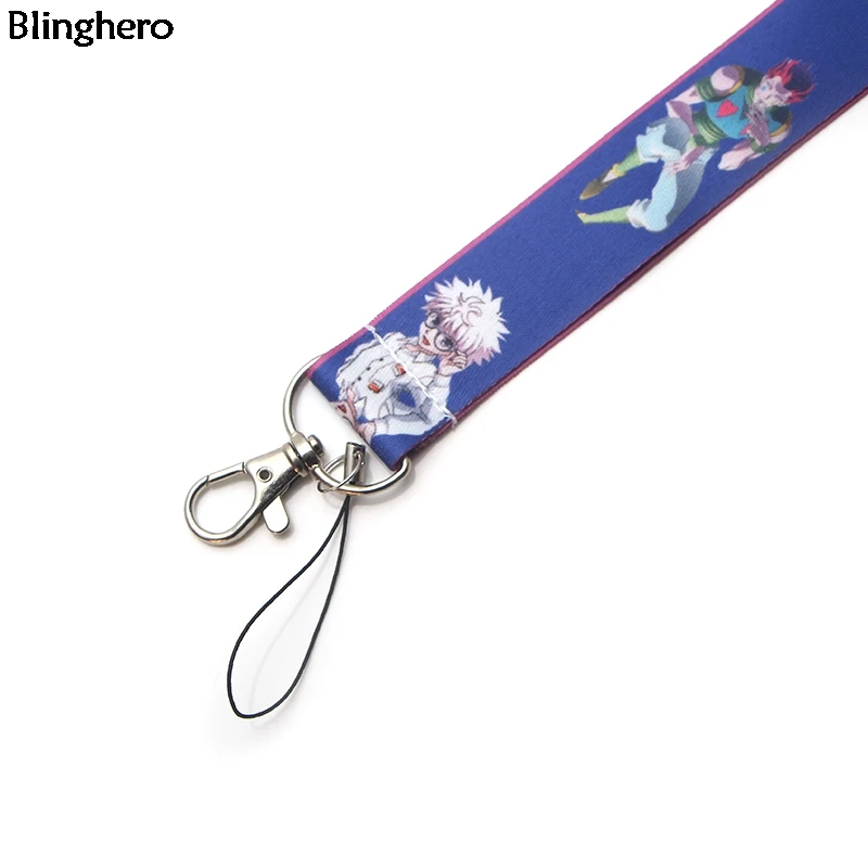 Blinghero Anime Hunter Lanyard For keys Cool Treasure Neck Straps Phone Holder Hang Ropes Kids Accessory BH0204 | Мобильные телефоны