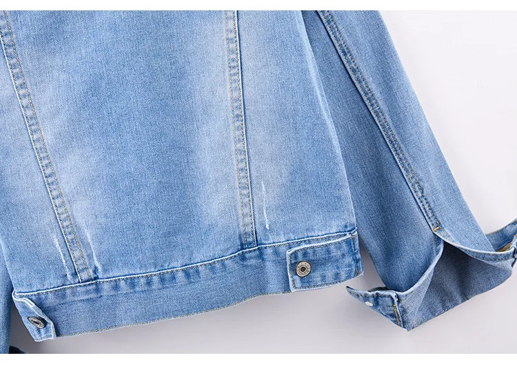 Женская джинсовая куртка ZQLZ осенняя Повседневная Верхняя одежда с капюшоном и
