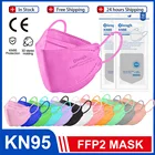Маски для рыб Mascarilla KN95 FPP2, многоразовые корейские маски FFP2, разные цвета, FFP2mask
