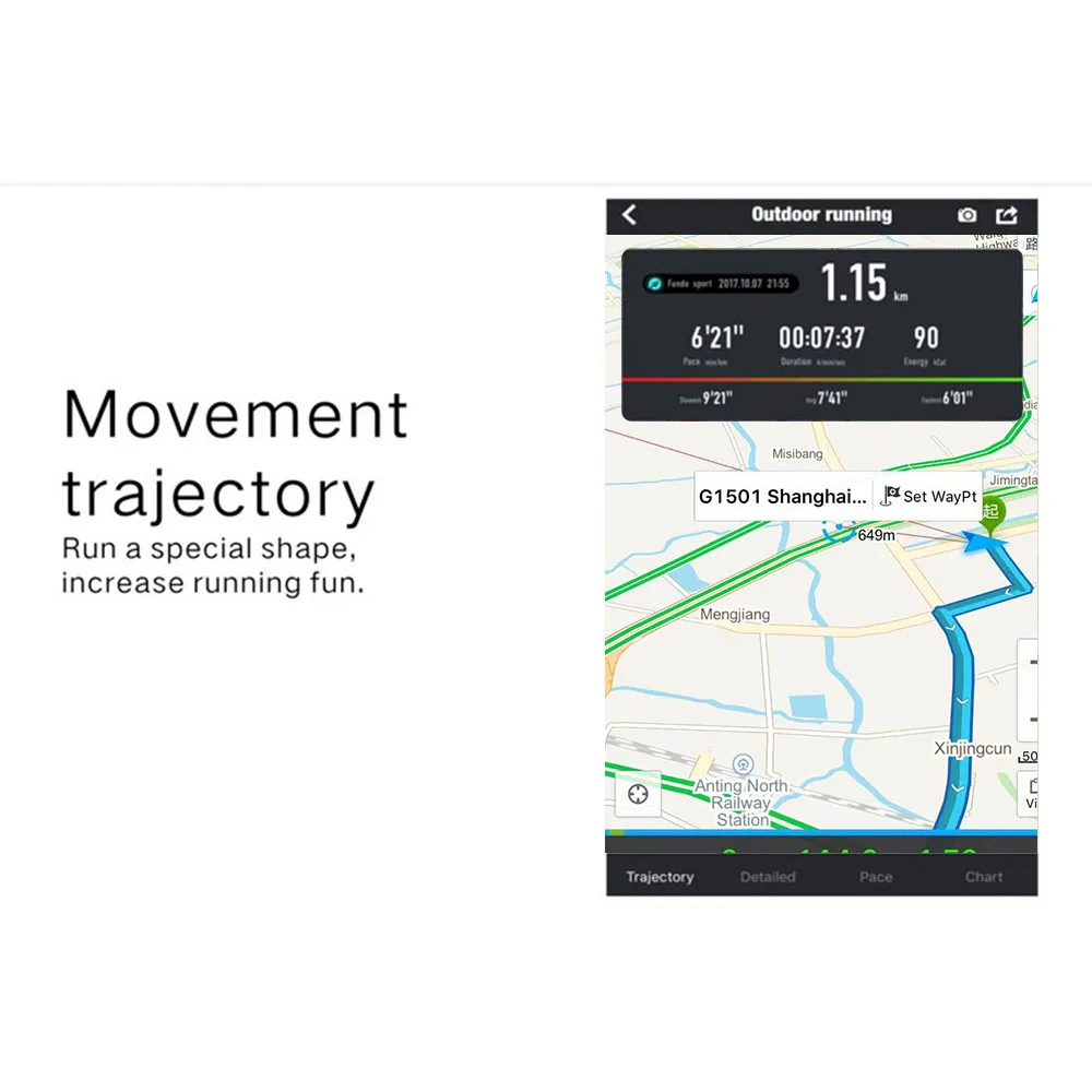 Смарт браслет Фитнес трекер Шагомер монитор сердечного ритма в режиме реального
