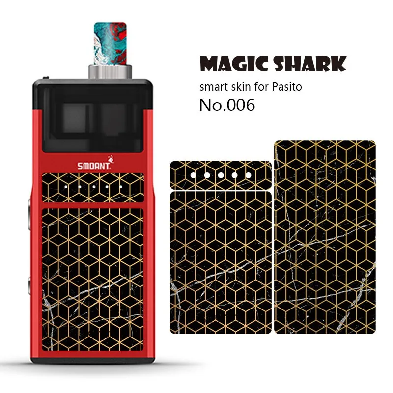 Maigc Shark 2.5D матовый стерео Череп Зомби бабочка Плетеный Цветок Наклейка чехол