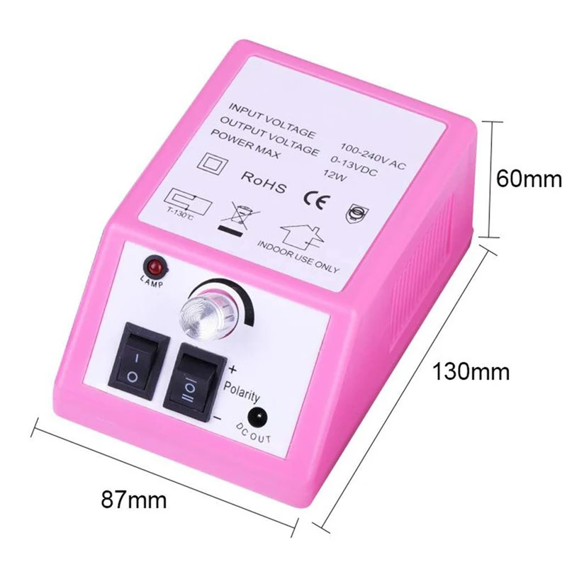 Электрическая пилка для ногтей регулируемая скорость электрическая дрель