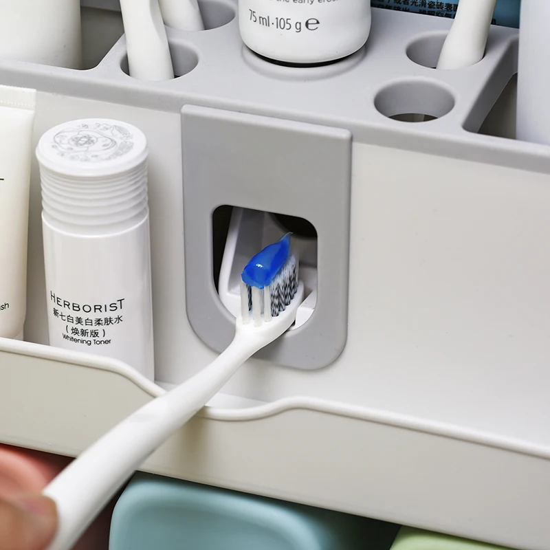 Новый Автоматический дозатор зубной пасты для ванной комнаты соковыжималка