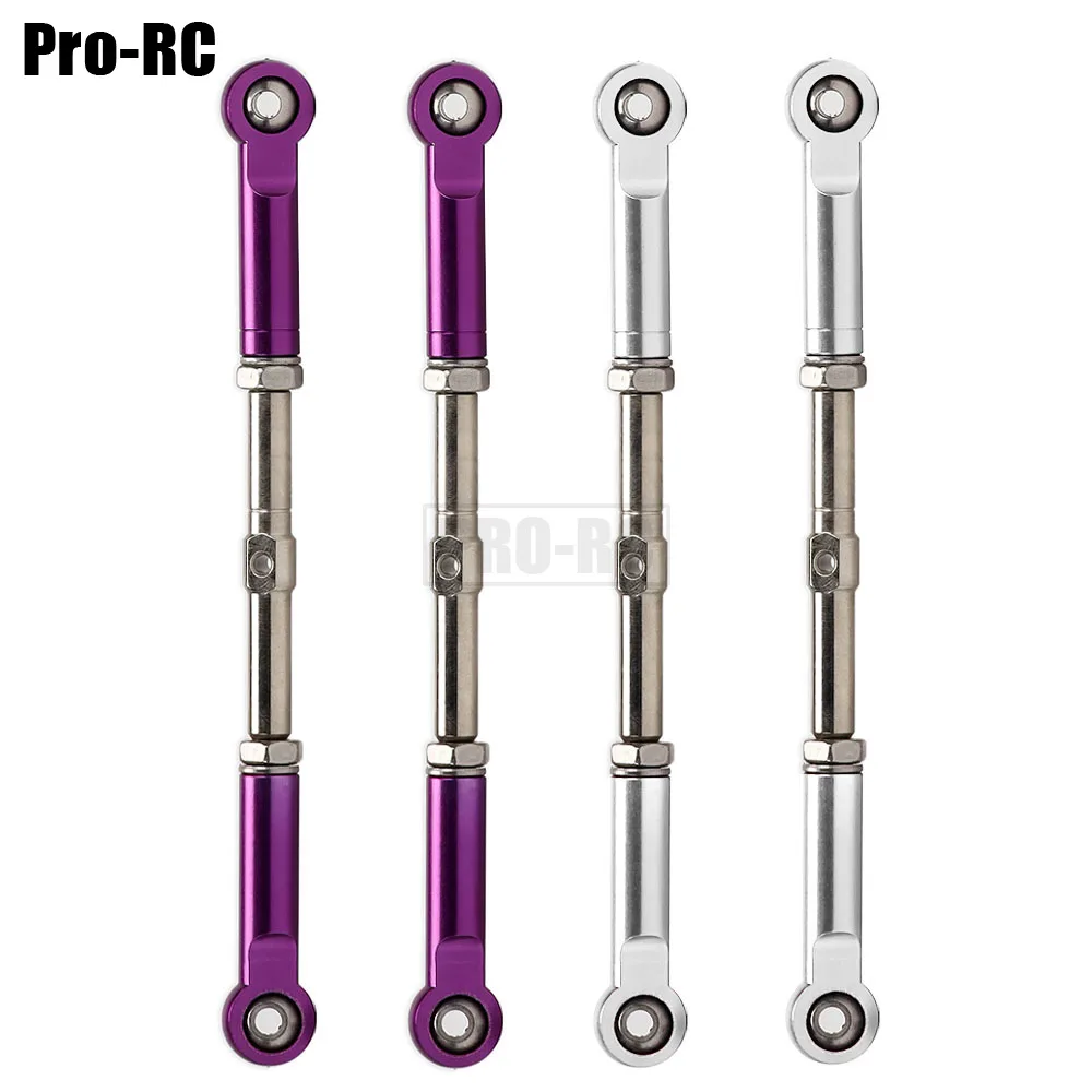 

2Pcs Harden Steel Adjustable Turnbuckles Tie Push Rod 93535 for RC Car HPI 1/8 Savage Flux 2350 X XL 4.6 5.9 2.4 5SC 21 25