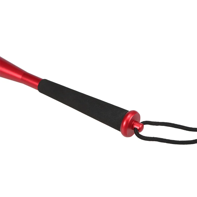 Портативная металлическая рыболовная летучая мышь из алюминиевого сплава с