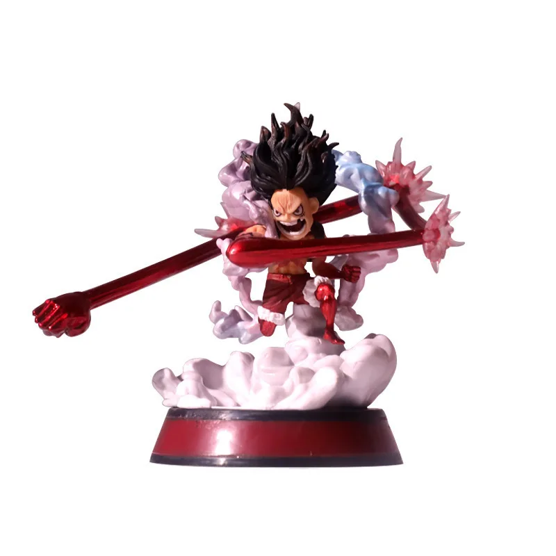 

12 см аниме One Piece Snake Man Monkey D Luffy ПВХ экшн-фигурка Коллекционная модель игрушки кукла статуя украшение подарок