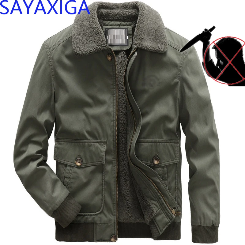 

2022 Anti-cut Knife Resistant Self-defense Bomber Jacket Tatico Stab proof long sleeve protective jacket Civil using Safety coat