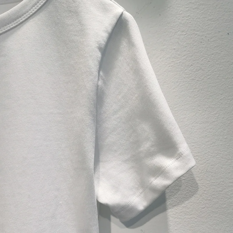 

Women T-shirt Spring/Summer 2021 New T-shirt Stylish Short-sleeved Loose 100% Cotton T-shirt Top