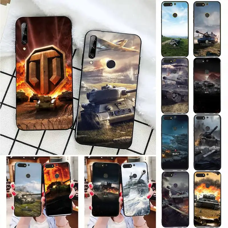 

Hot World of tanks Phone Case For Huawei Honor 7A 7C 8 8x 9 10 20lite Fundas Coque for Honor 10i 20i Capa