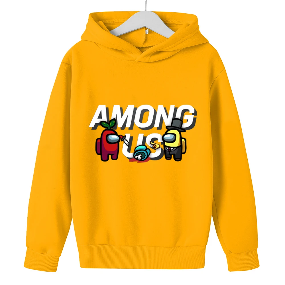 

Our latest hot fall boys and girls solid top long sleeve kids' wear 4-14t impostor fun game Jersey super cool