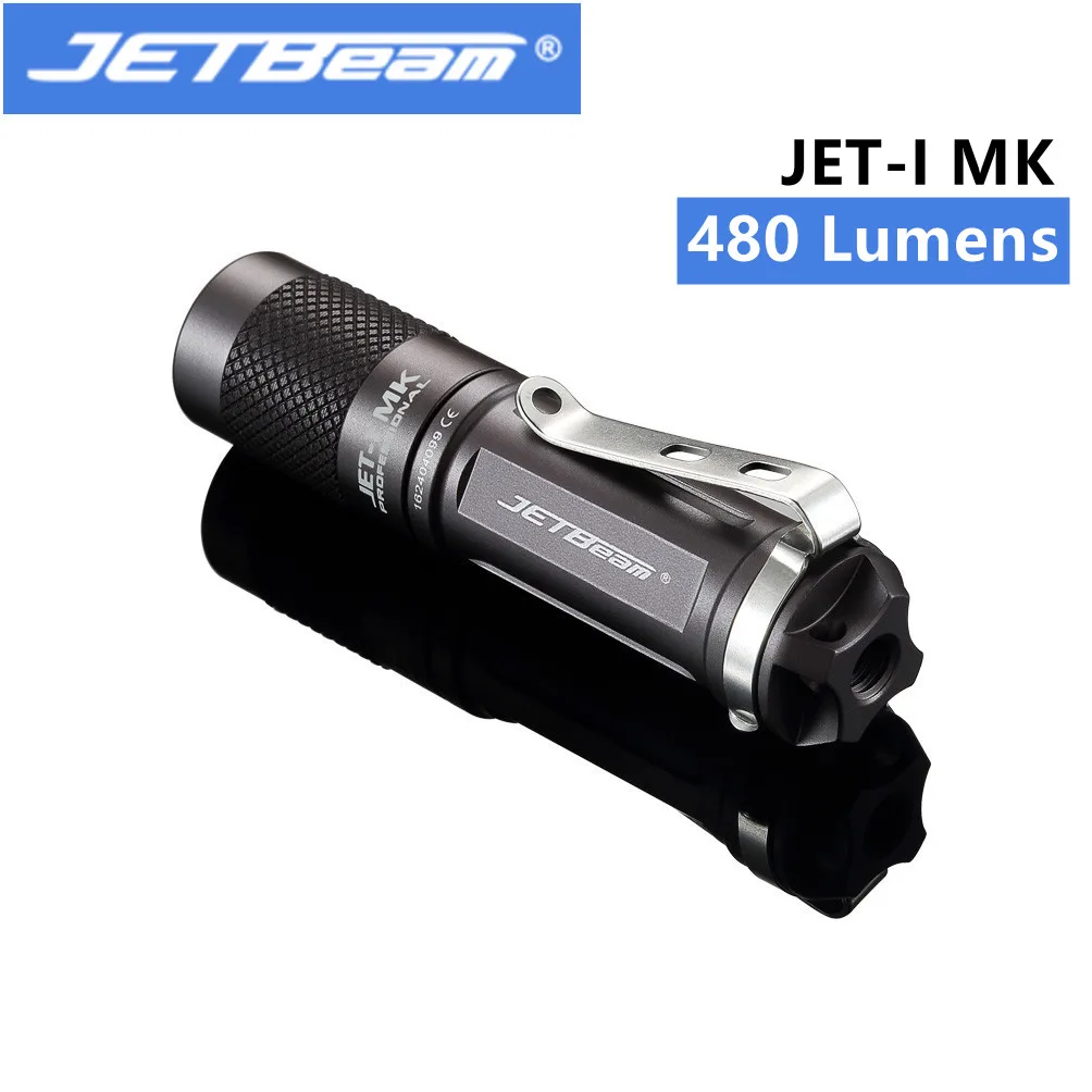 JETbeam JET I MK XP G2 LED 480 люмен Мини Портативный Водонепроницаемый AA вспышка светильник