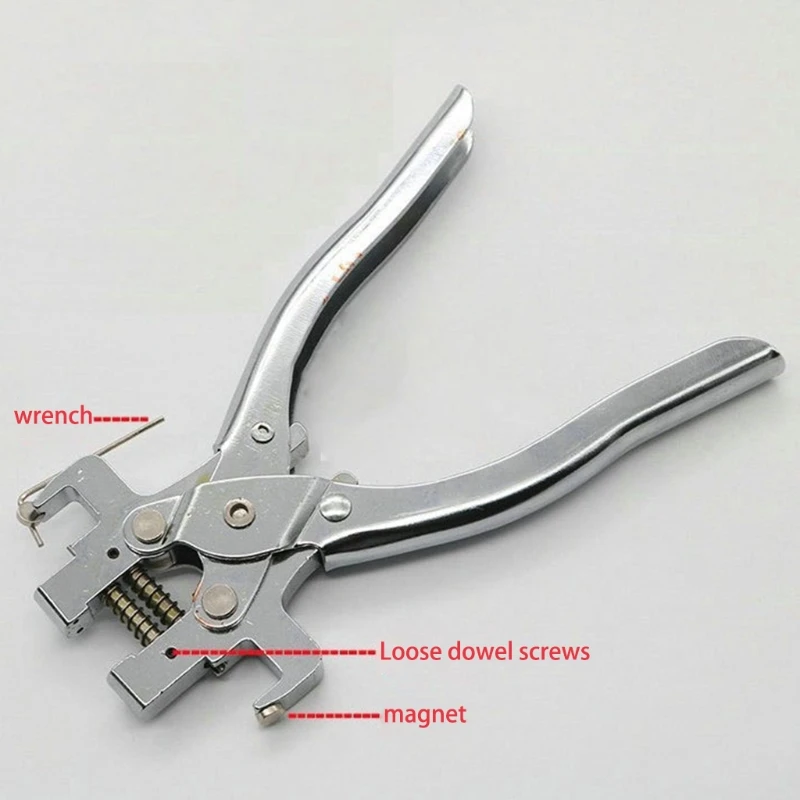 

7XEA Car Key Disassembling Plier Car Flip Key Blade Pin Remover Tool Portable Car Key Folding Professional Car Key Blade