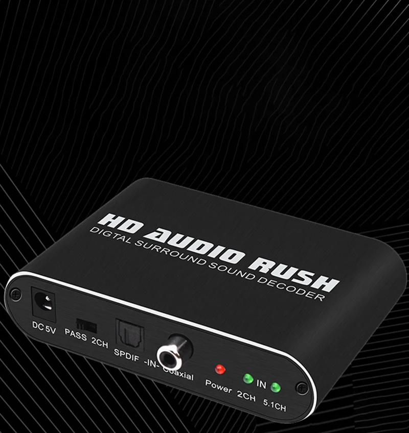 Dts декодер 5 1 каналов для декодирования DOLBY входа Spdif цифрового