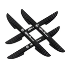 4 шт.компл. резиновая буферная лента эмблема наклейка автомобиль аксессуары для Alfa Romeo giulia giulietta 159 147 156 166 стайлинга автомобилей