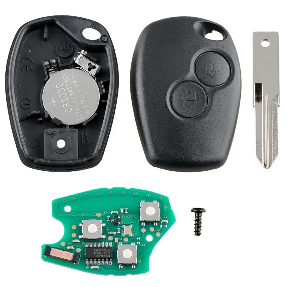 Универсальный Черный пульт дистанционного управления из АБС-пластика 433 МГц 2