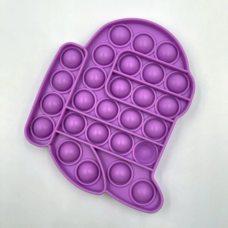 

Push Bubble Sensory Fidget Squeeze Toy Silicone Stress Squeeze Sensory Toy For Kid Adult It Fidget Push Bubbles Toy