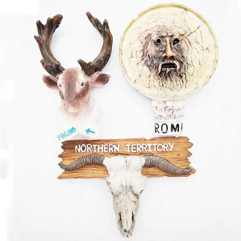 Финская австралийская смола магниты на холодильник сувениры для путешествий