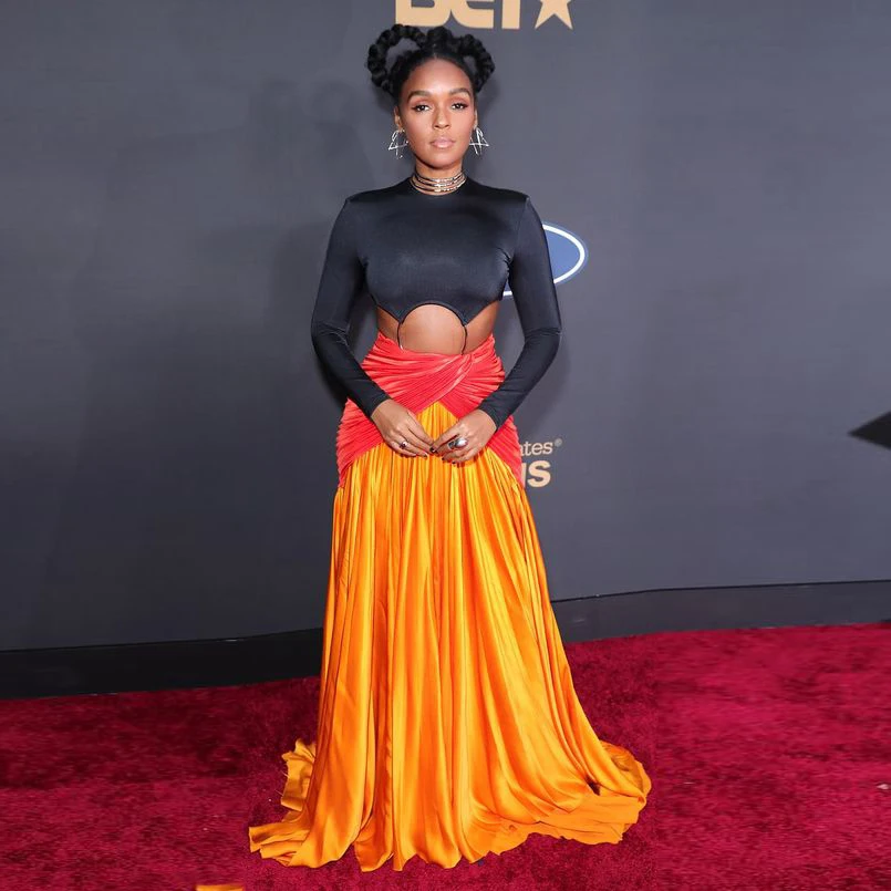 Женская Длинная атласная юбка длинная в пол Южно-африканском стиле макси для дня