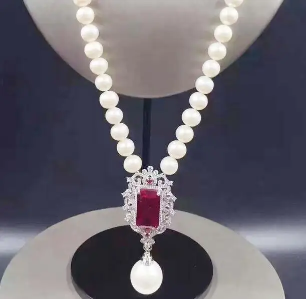 Лидер продаж многослойное ожерелье из натурального белого пресноводного