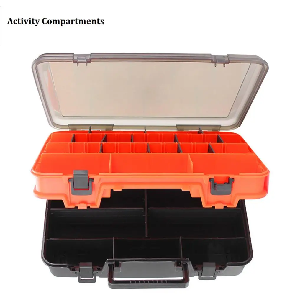 Портативный отсек для активности безопасный замок коробка рыболовных снастей