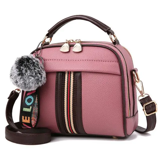 Новая волнистая Женская Корейская версия свежих пакетов модный кросс боди через