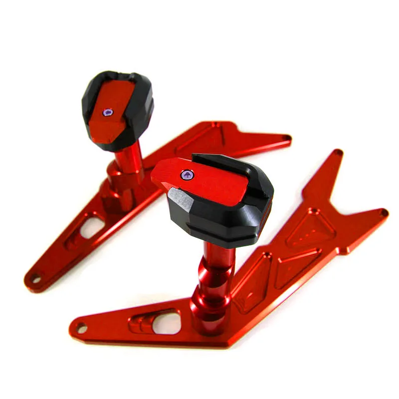 red Защитная рамка слайдер обтекатель для KAWASAKI NINJA250 NINJA300 2013- NINJA 250 300 мотоциклетные защита от падения - Цвет: red