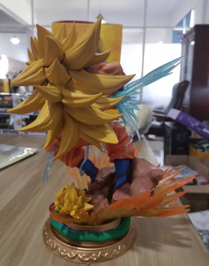 Аниме Dragon Ball Z Super Son Goku с 2 головками боевой Ver. Коллекционная модель игрушек 30