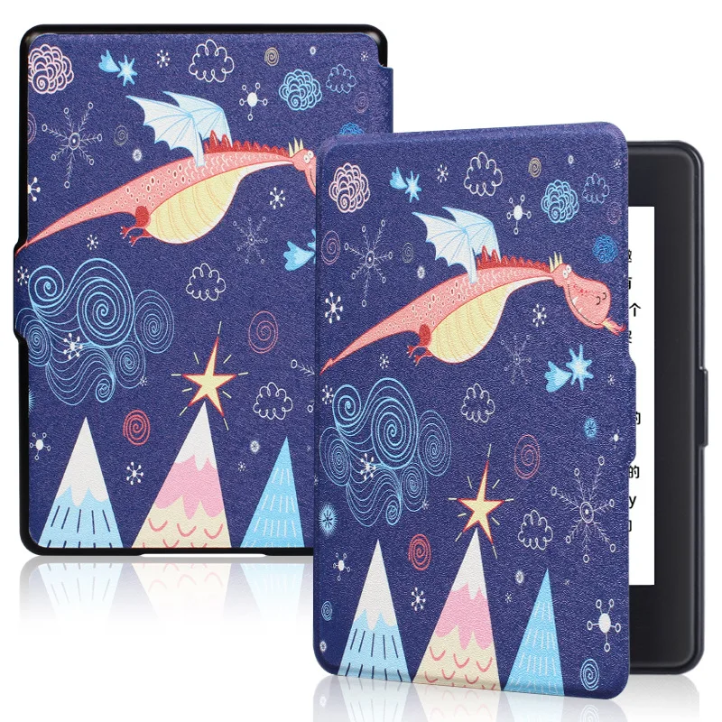 Новинка 2016 ультратонкий Магнитный чехол для Amazon Kindle 8-го поколения кожаный 8 с