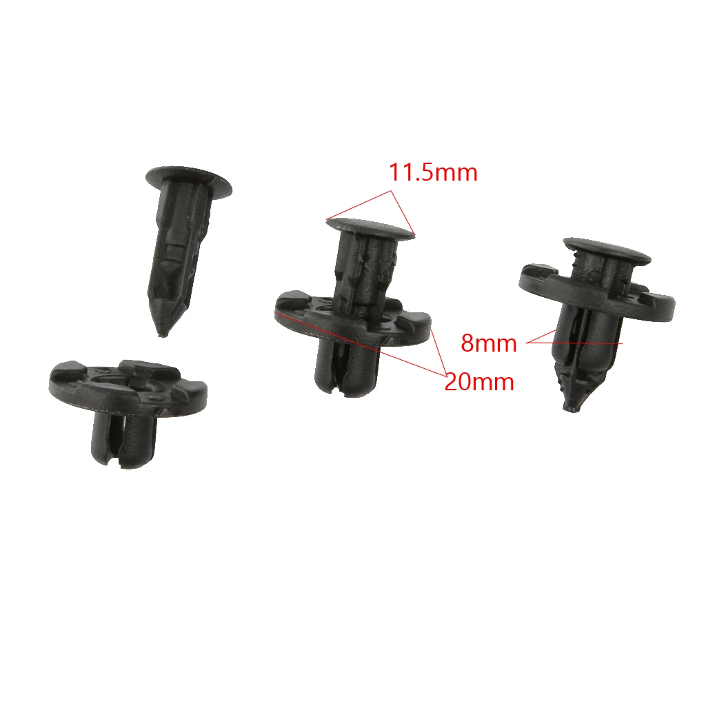 30 шт. Автомобильная дверная отделка панели фиксатор зажимы для Nissan 01553-09321 |