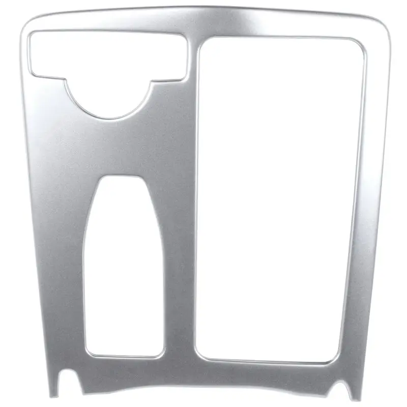 

Стайлинг автомобиля, интерьер, наклейка из нержавеющей стали, держатель стакана для воды, декоративная панель, отделка для Mercedes Benz C Class W204 ...