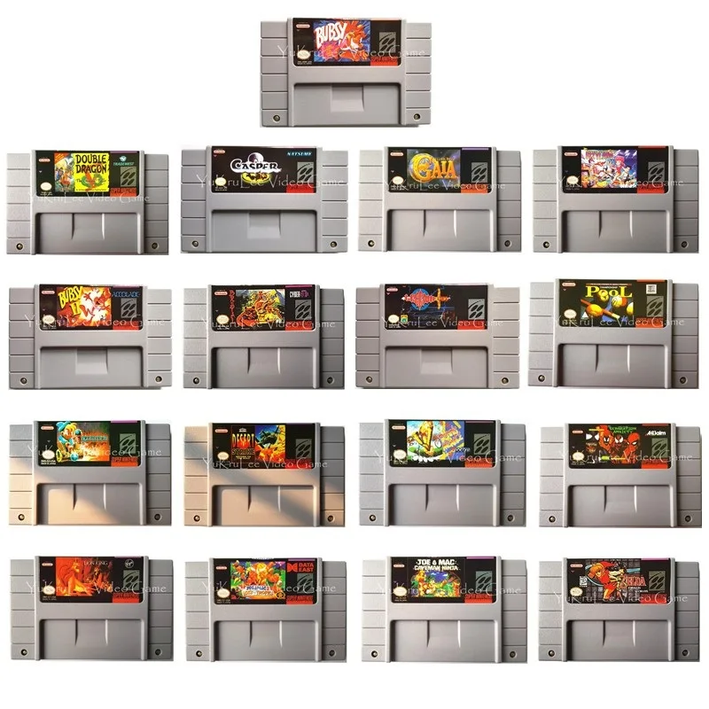 Картридж для видеоигр IllusionofGaia 16 Bit для Nintendo SFC/SNES US NTSC английская версия