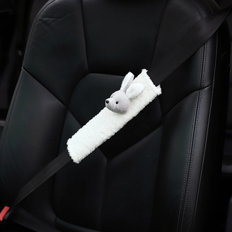 Кашемировый чехол в виде кролика|Ремни безопасности и накладки| |