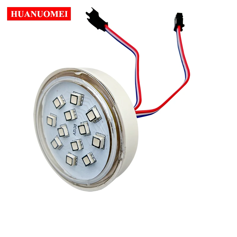 12V 24V 60 мм 9/12/18 светодиодов SMD 5050 UCS1903 пикселей RGB светодиодный светильник открытый