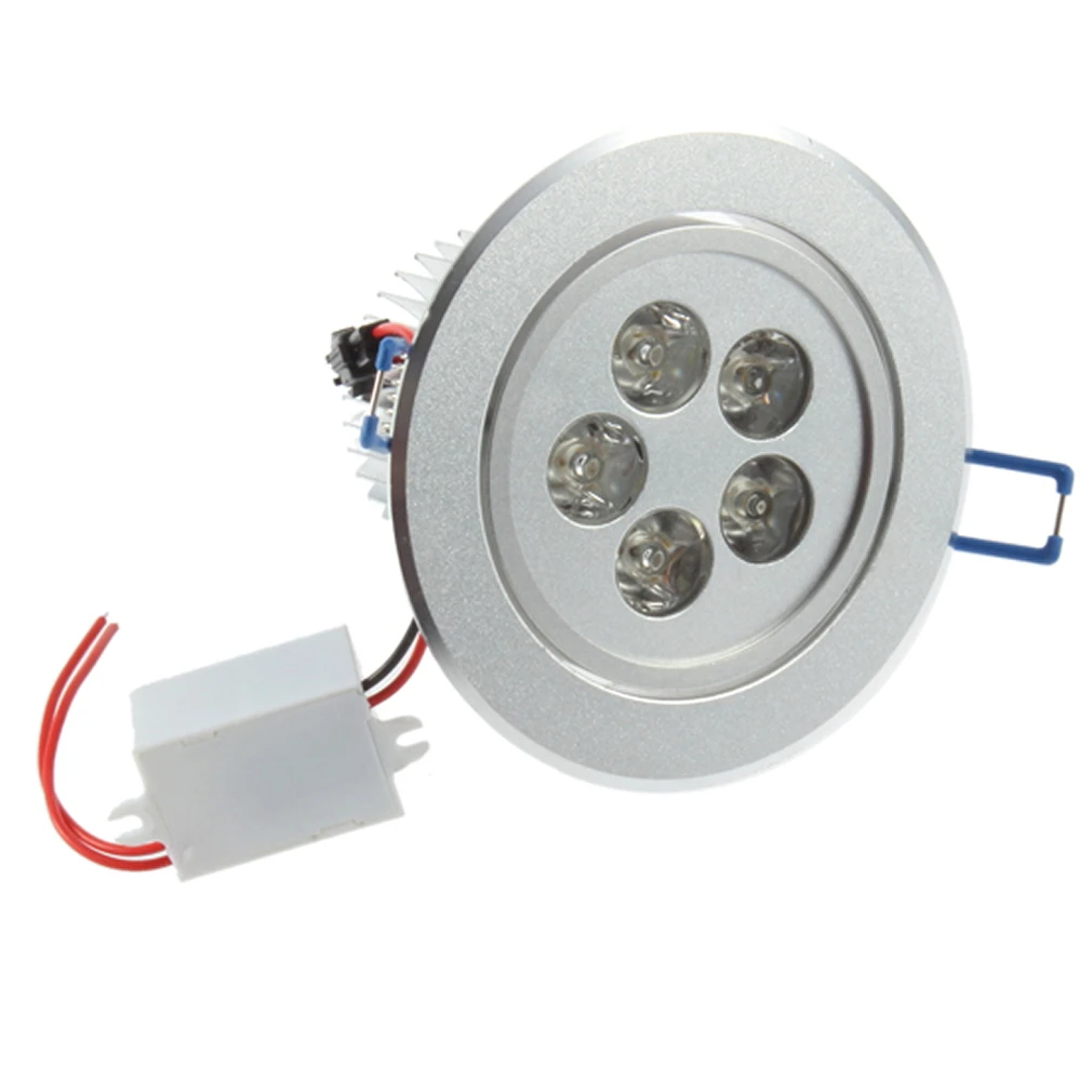

85V-265V 5W bright LED Ceiling Light Warm White Casting Aluminum alloy