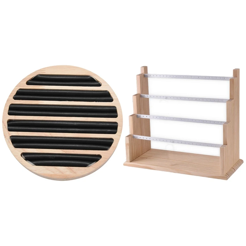 

1 шт., поднос для демонстрации колец, 4 слоя