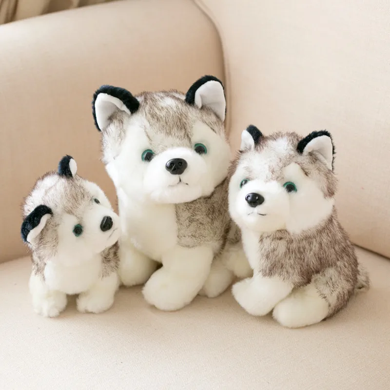 20 см Kawaii плюшевый щенок игрушки Хаски плюшевые собака чучело куклы