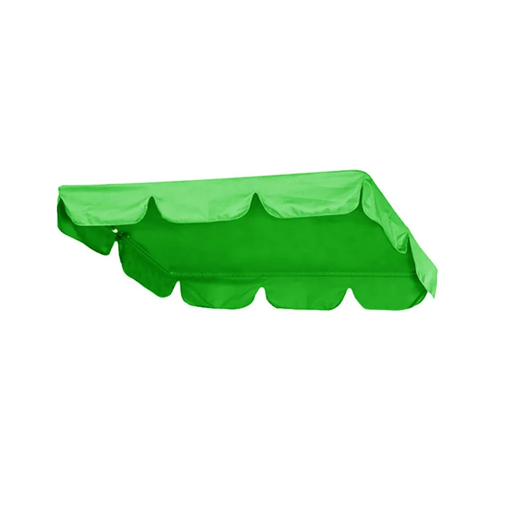 Двойной наружный садовый чехол для качелей сменный навес затеняющая ткань 142x120x18